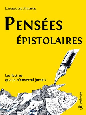 cover image of Pensées épistolaires